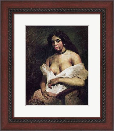 Framed Mulatto Woman Print