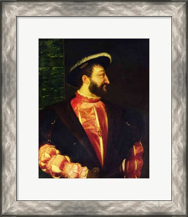 Framed Portrait of Francis Print