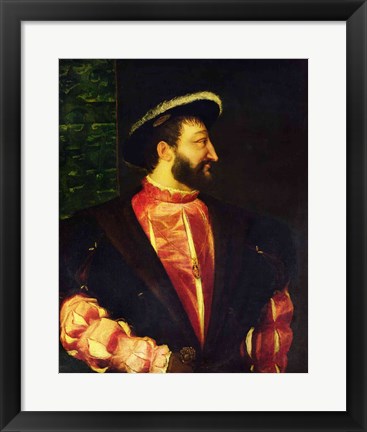 Framed Portrait of Francis Print