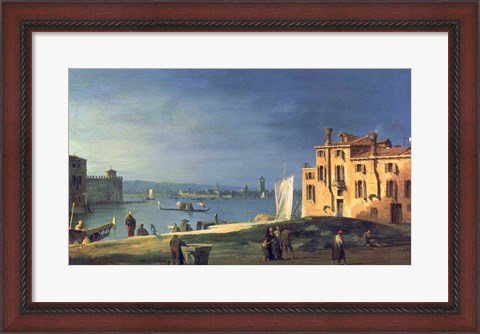 Framed View of Venice Print