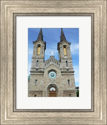 Framed Medieval Church Print