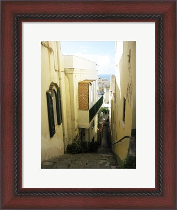 Framed Capri Alley Print