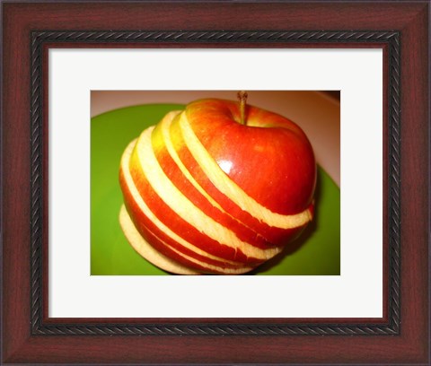 Framed Sliced Apple Print