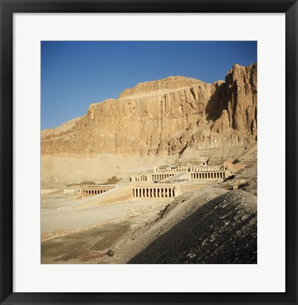 Framed Temple of Hatshepsut Deir El Bahri Thebes Egypt Print