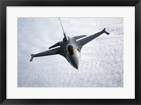 Framed F-16 Fighter Print