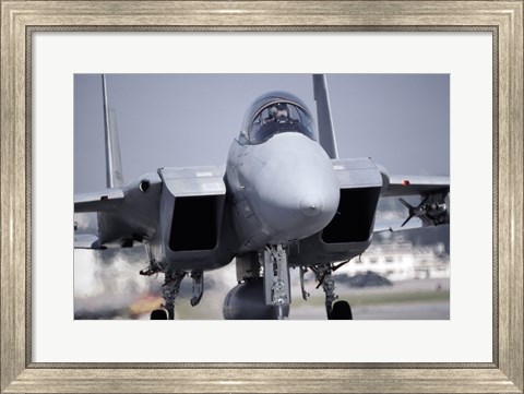 Framed US Air Force F-15 Eagle Fighter Jets Print