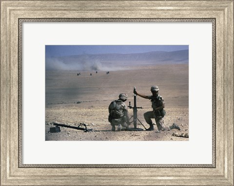 Framed M-224 60MM LT Mourtor Print