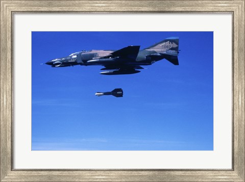 Framed South Korea: F-4E Phantom II Print