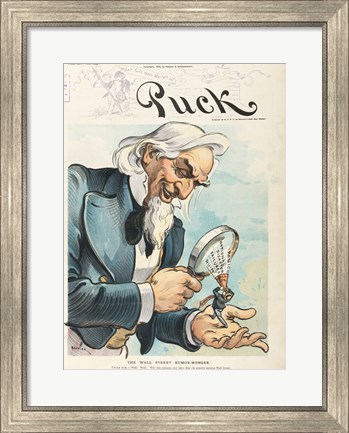 Framed Wall Street Rumor-Monger Print