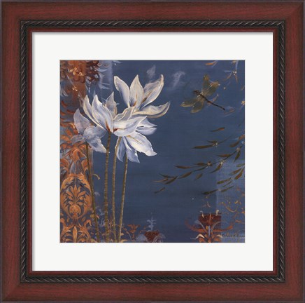 Framed Krishna&#39;s Garden I Print