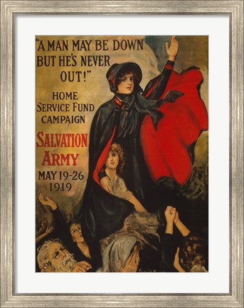 Framed Salvation Army Print