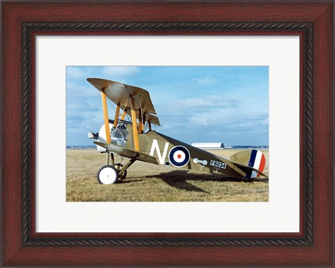 Framed Sopwith F-1 Camel USAF Print