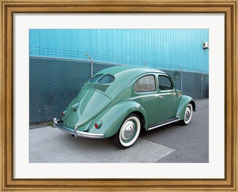 Framed 1949 VW Beetle Print