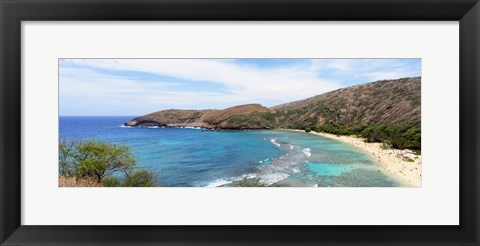 Framed Hanauma Bay Print