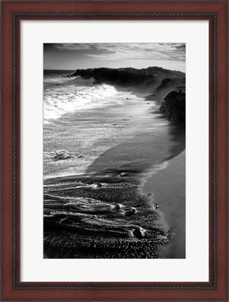 Framed Hawaiian Beach Print