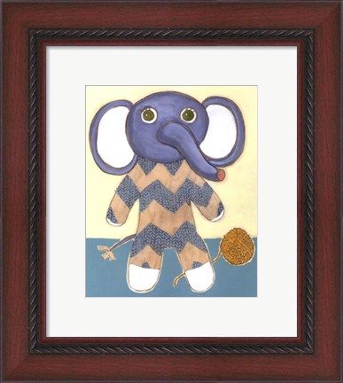 Framed Lillian&#39;s Lovies III Print