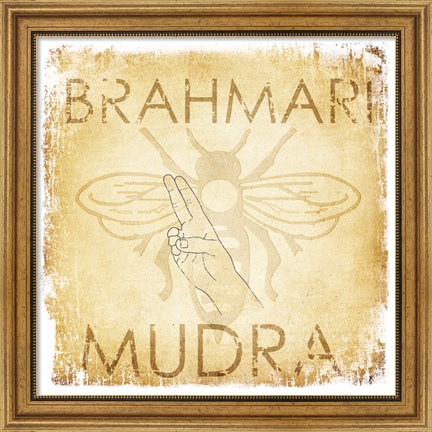 Framed Brahmari Mudra (Humming Bee) Print