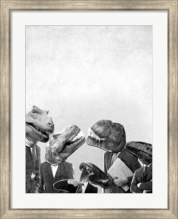 Framed Power Lunch Print