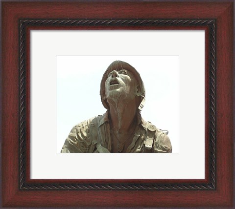 Framed San Antonio Texas Vietnam Veterans Memorial Print