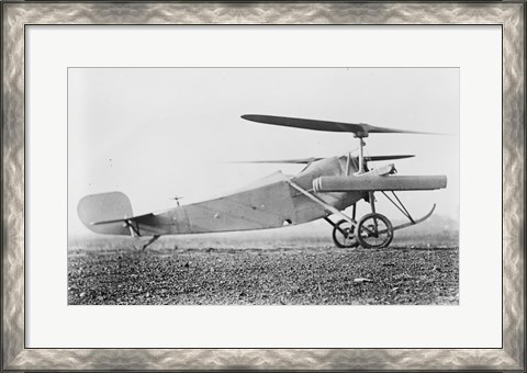 Framed Berliner Helicopter Print