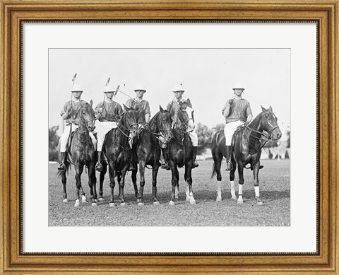 Framed POLOARMY POLO Print