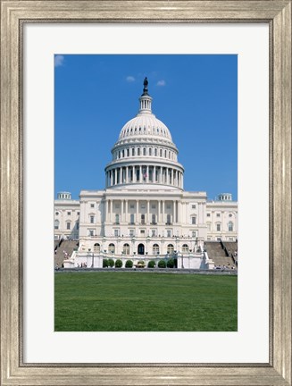 Framed Photo of the Capitol Building, Washington, D.C. Print