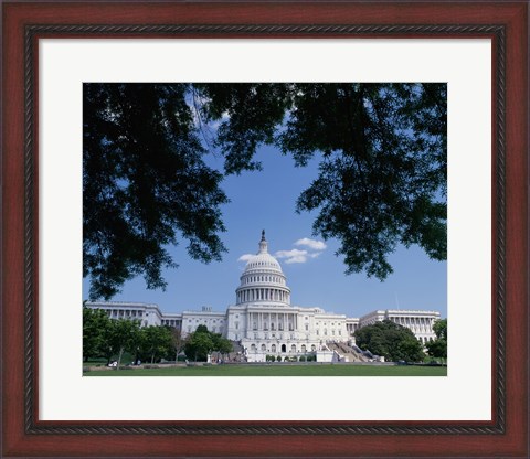 Framed Capitol Building, Washington, D.C. Photo Print