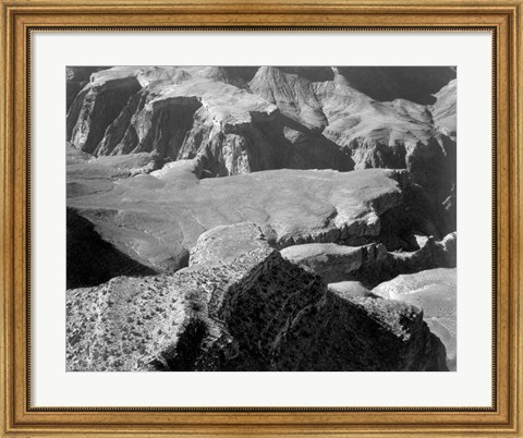 Framed Grand Canyon National Park from Yava Point Print