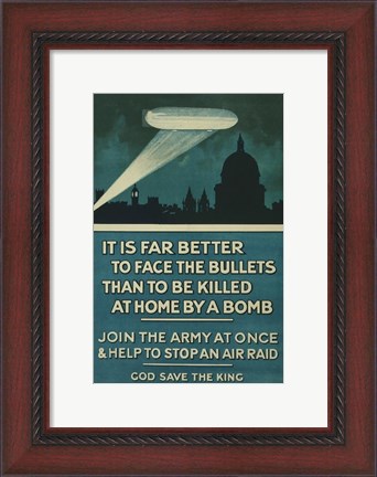 Framed Join The Army Print