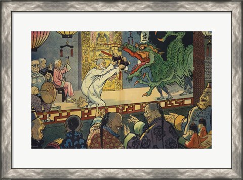 Framed Chinese Play Print