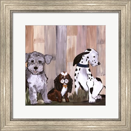 Framed Sit &amp; Stay II Print