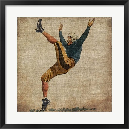 Framed Vintage Sports V Print