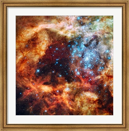 Framed Star Cluster Print