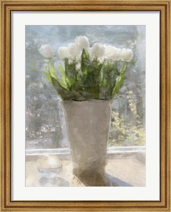 Framed Tulips in the Sun Print