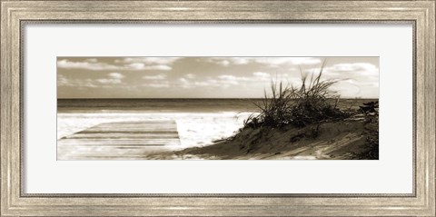 Framed Boardwalk Shadows Print