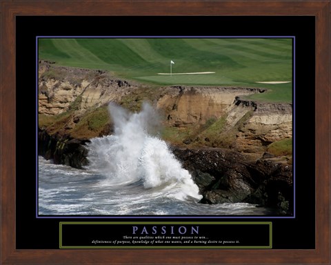 Framed Golf-Passion Print