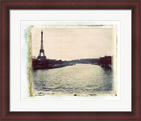 Framed Eiffel View II Print