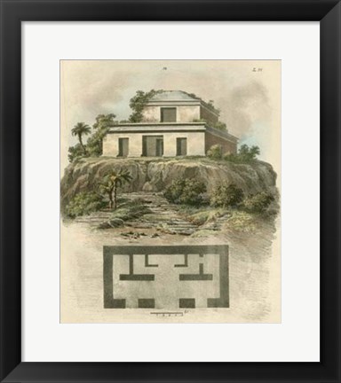 Framed Monuments of New Spain II Print