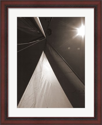 Framed Sail Geometry I Print