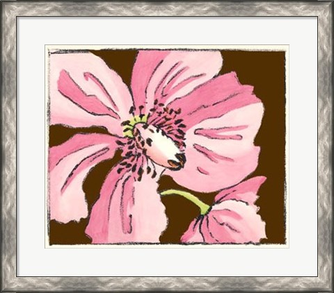 Framed Petal Poetry V Print