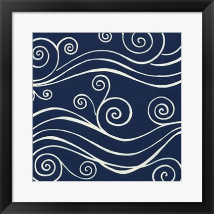 Framed Ocean Motifs II Print