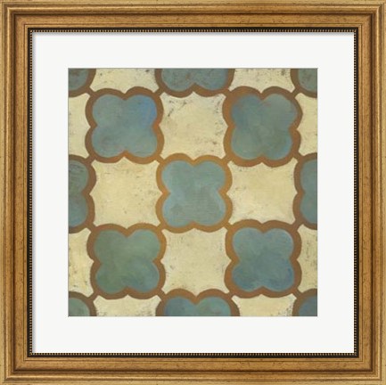 Framed Rustic Symmetry IV Print