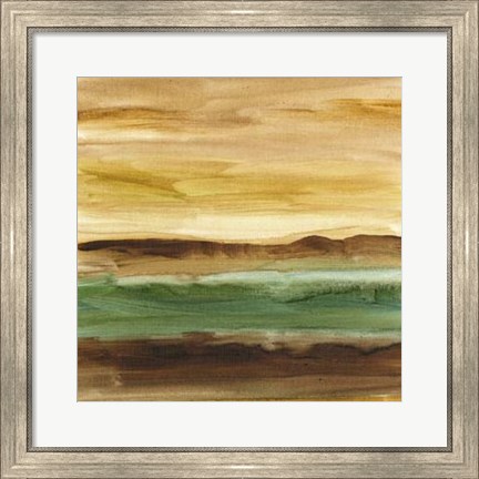 Framed Vista Abstract II Print