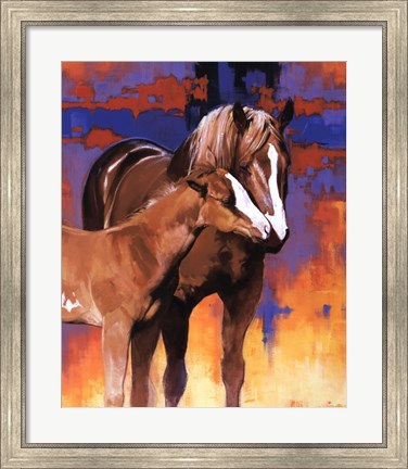 Framed Color of Love Print