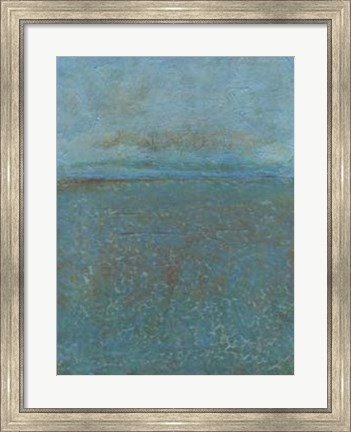 Framed Aegean Sea I Print