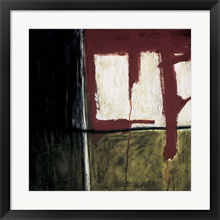 Framed Textiles II Print