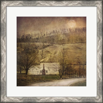 Framed Rt. 68 House 2 Print