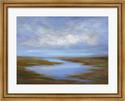 Framed Pescadero Wetlands Print