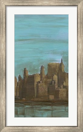 Framed Manhattan Triptych II Print