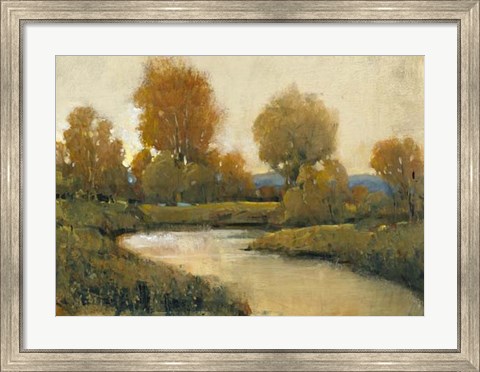 Framed Creek Side I Print